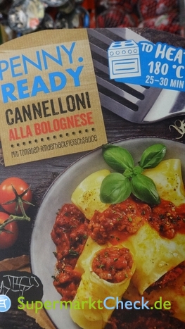 Foto von Penny Ready Cannelloni alla Bolognese