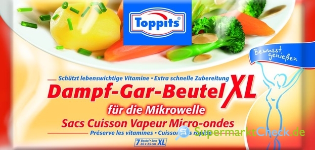 Foto von Toppits Dampf-Gar-Beutel XL