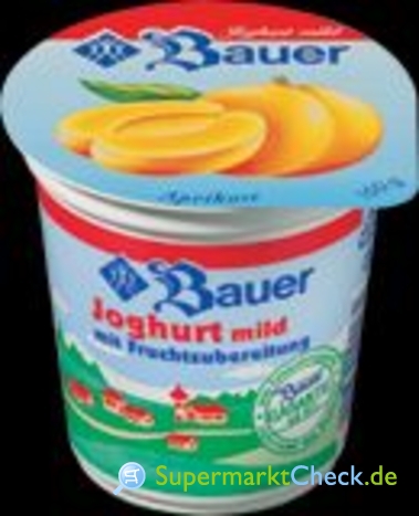 Foto von Bauer Joghurt mild mit Fruchtzubereitung 