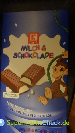 Foto von K Classic Milch & Schokolade Stäbchen