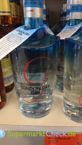Foto von Wellinghouse Premium London Dry Gin