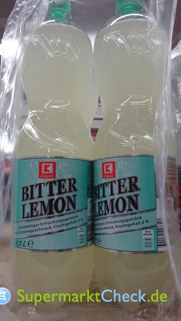 Foto von K Classic Bitter Lemon