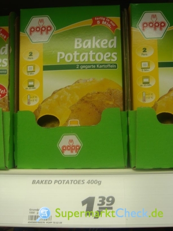 Foto von Popp Feinkost Baked Potatoes