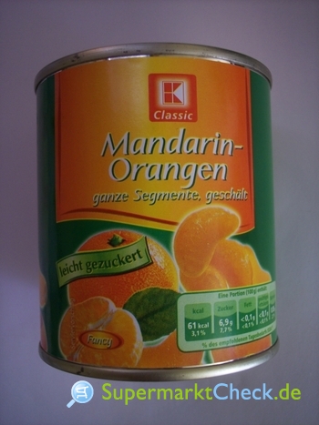 Foto von K Classic Mandarin-Orangen