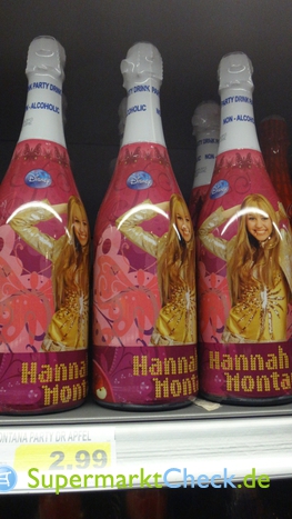 Foto von Disney Party Drink Hannah Montana Apfel