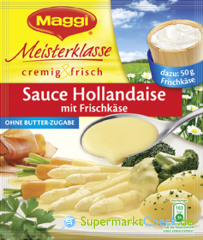 Foto von Maggi Meisterklasse cremig frisch Sauce Hollandaise