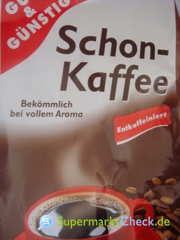 Foto von Gut & Günstig Schon-Kaffee