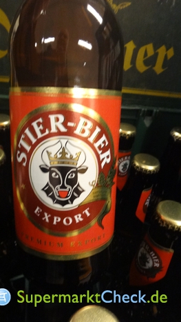 Foto von Stier Bier Export