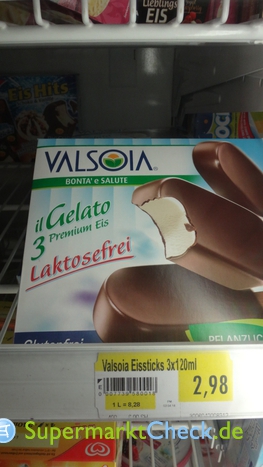 Foto von Valsoia il Gelato 3 Premium Eis laktosefrei