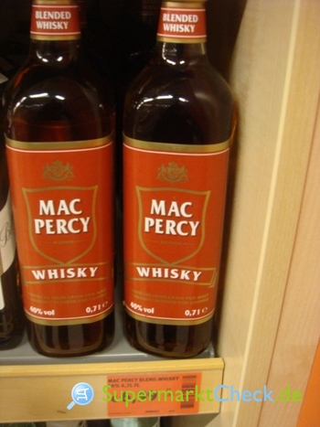 Foto von Mac Percy Scotch Whisky 40% vol. 0,7 l