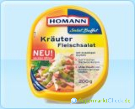 Foto von Homann Salat Buffet Kräuter Fleischsalat