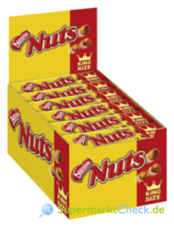 Foto von Nestle Nuts King Size 24-er