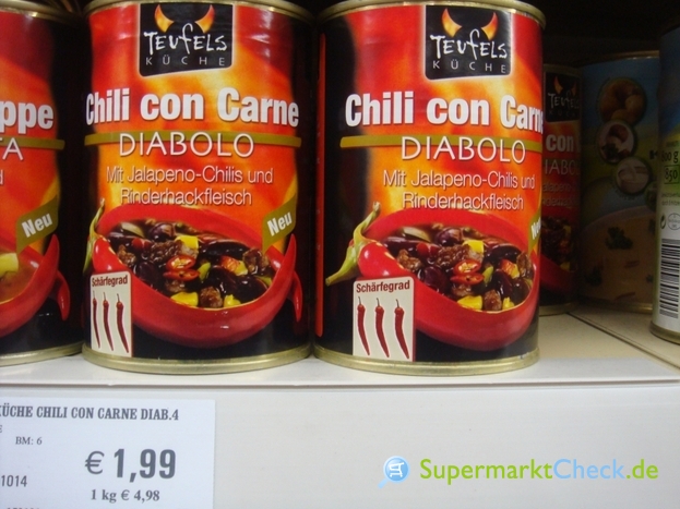 Foto von Teufels Küche Chili con Carne Diabolo