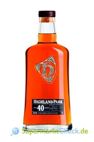 Foto von Highland Park 40 Jahre Whisky 