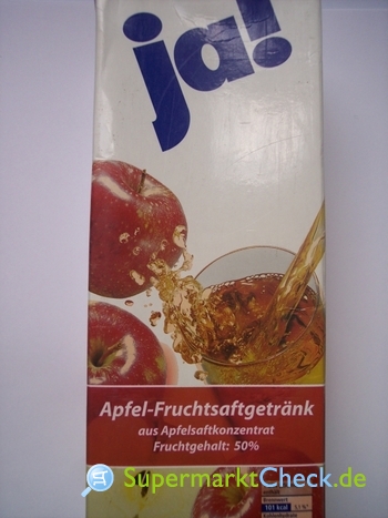 Foto von ja! Apfelfruchtsaftgetränk