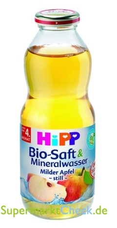 Foto von Hipp Bio-Saft & Mineralwasser 