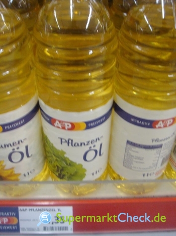 Foto von A&P Pflanzenöl