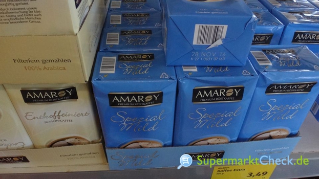 Aldi Süd Amaroy Kaffee Spezial mild: Bewertungen, Angebote & Preise