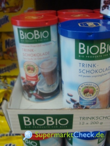 Foto von BioBioTrinkschokolade
