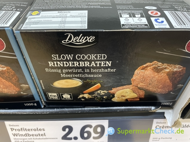 Foto von Deluxe Slow Cooked Rinderbraten