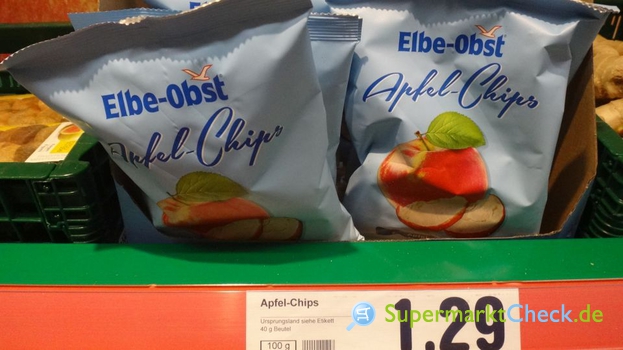 Foto von Elbe Obst Apfel Chips