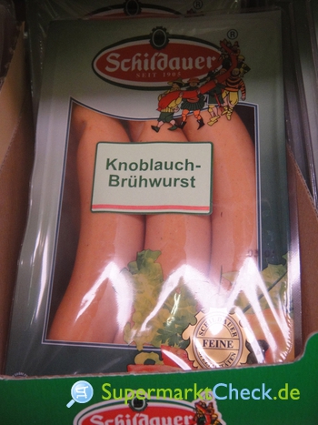 Foto von Schildauer Knoblauch Brühwurst