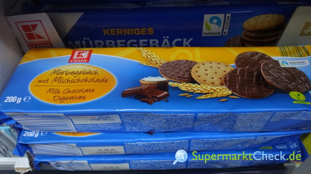 K Classic Mürbegebäck mit Milchschokolade: Preis, Angebote &amp; Bewertungen
