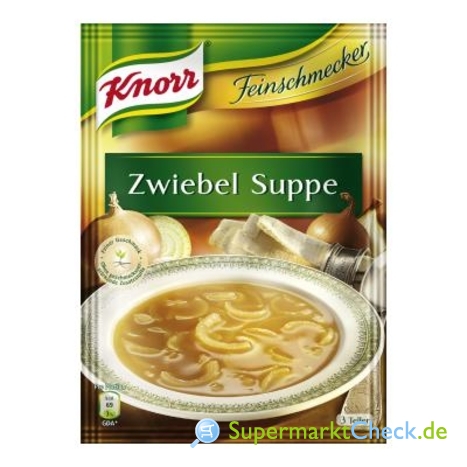 Foto von Knorr Feinschmecker Zwiebel Suppe