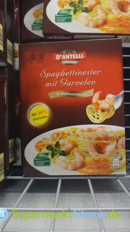 Foto von D Antelli Spaghettinester mit Garnelen 