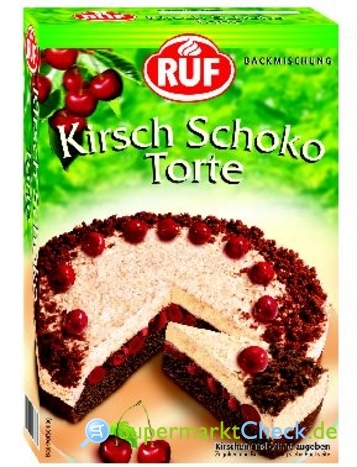 Foto von Ruf Kirsch-Schoko-Torte