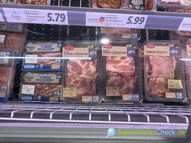 Metzgerfrisch Schweine Kalorien Angebote, Schälrippchen: Preis, & Nutri-Score