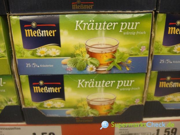 Foto von Meßmer Kräuter pur Tee