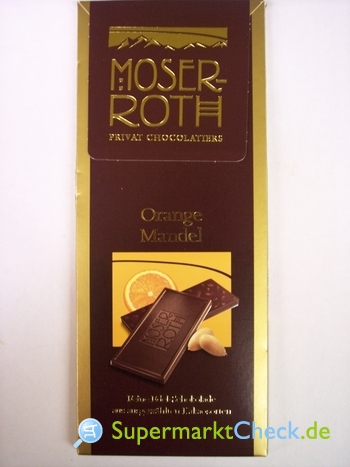 Foto von Moser-Roth Premium-Schokolade Orange-Mandel