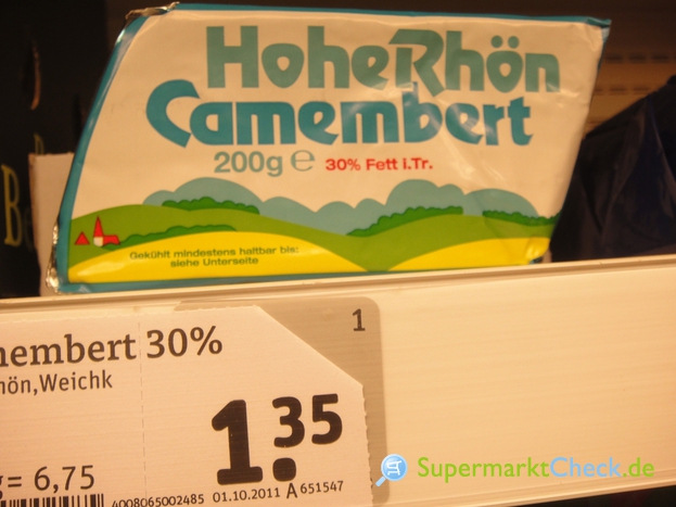 Foto von Hohe Rhön Camembert