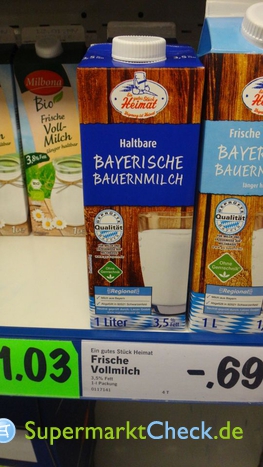 Foto von Ein gutes Stück Heimat Haltbare Bayerische Bauernmilch
