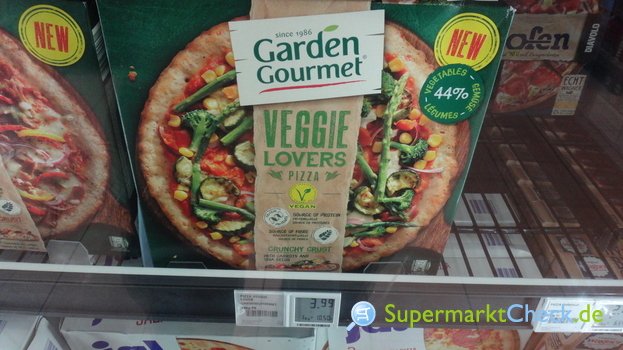 Foto von Garden Gourmet Veggie Lovers Pizza 430g
