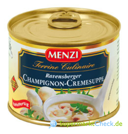 Foto von Menzi Terrine Culinaire Ravensberger Champignon-Cremesuppe