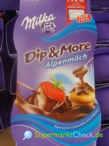 Foto von Milka Dip & More Alpenmilch
