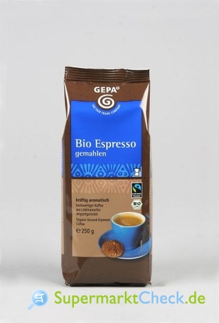 Foto von Gepa Bio Espresso 