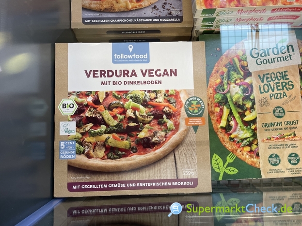 Foto von followfood Pizza Verdura Vegan