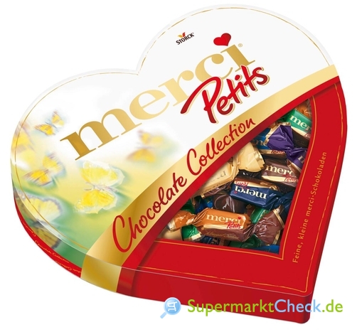 Foto von Storck Merci Petits Chocolate Collection Herz
