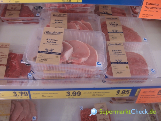 Oldenländer Schweine-Kotelett Angebote Preis, frisch: & Bewertungen