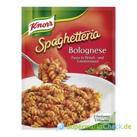 Foto von Knorr Spaghetteria Bolognese Pasta