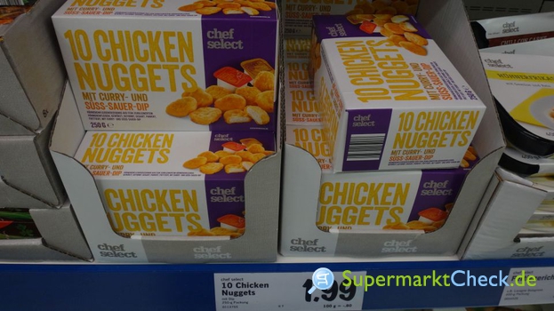Foto von chef select 10 Chicken Nuggets