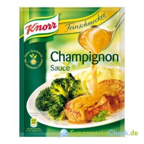 Foto von Knorr Feinschmecker Champignon Sauce