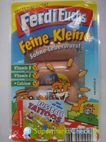 Foto von Ferdi Fuchs Feine Kleine Sahne-Leberwurst 