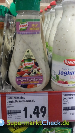 Foto von Knorr Salatkrönung Joghurt Dressing