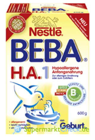Foto von Nestle Beba H.A. 1 Hypoallergene Anfangsnahrung