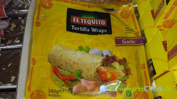 Foto von El Tequito Tortilla Wraps 