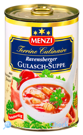 Foto von Menzi Terrine Culinaire Ravensberger Gulasch-Suppe